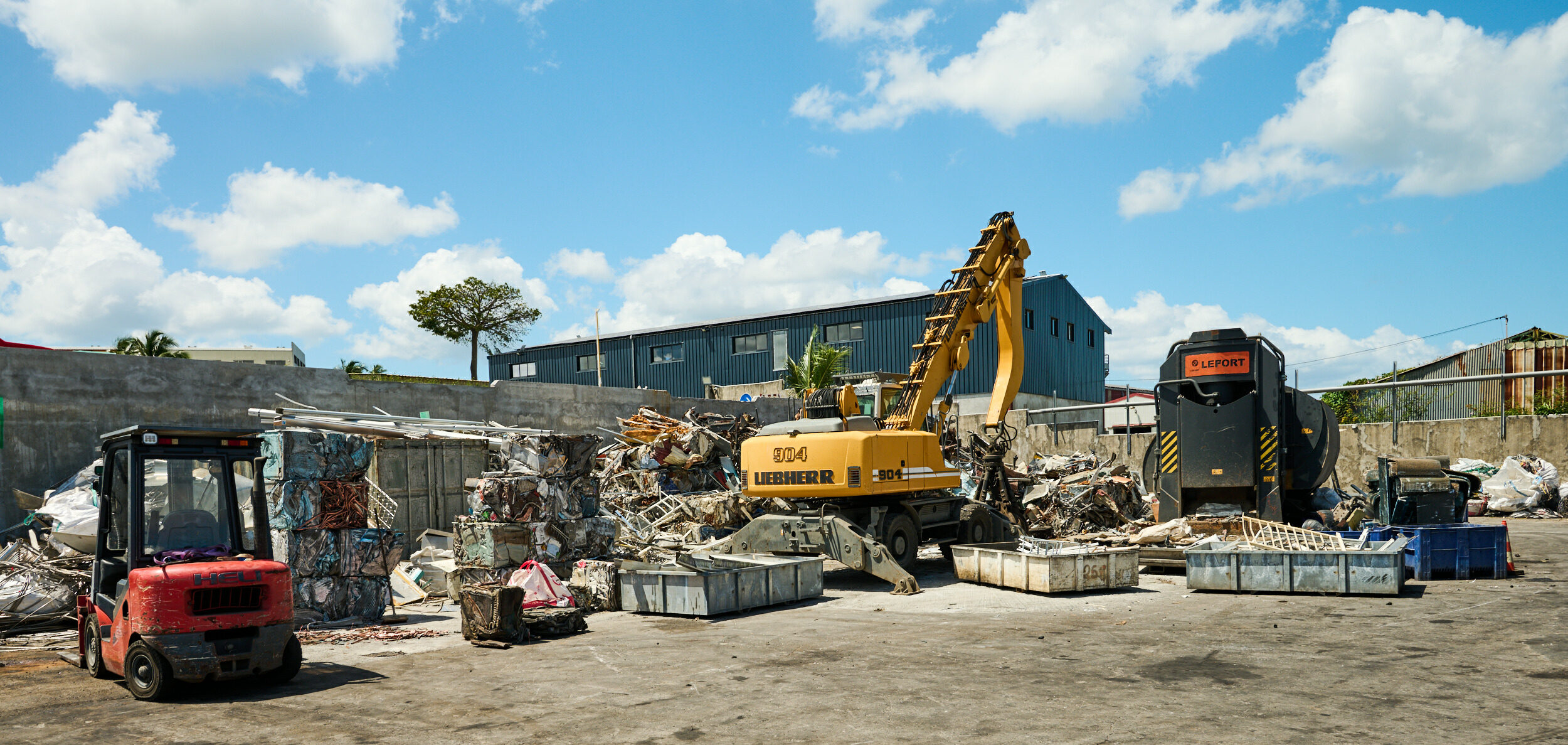 Machines et engins des déchets